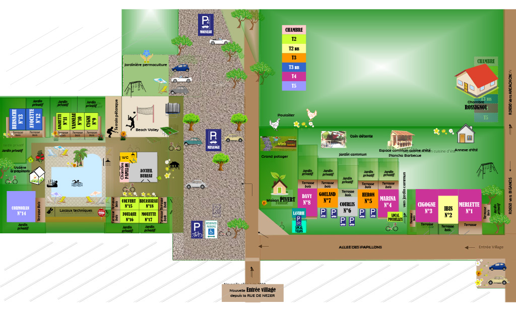 VILLAGE-DROLES-DOISEAUX-plan